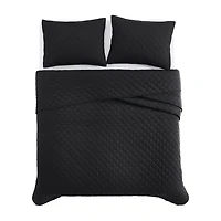 Cannon Solid Percale Quilt Set