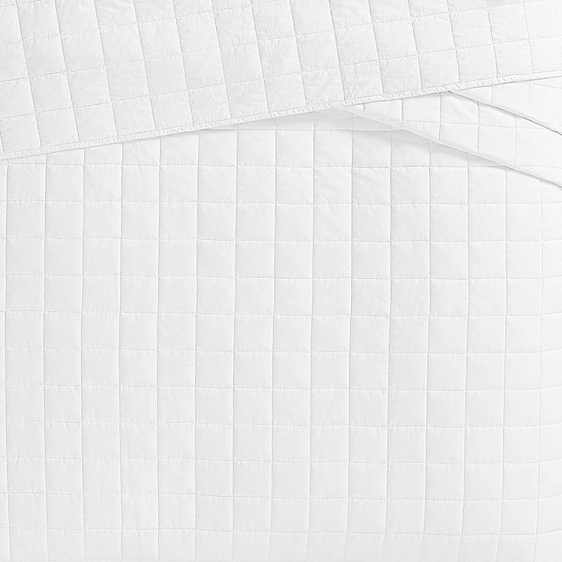 The Farmhouse By Rachel Ashwell Ruffled Washed Quilt Set