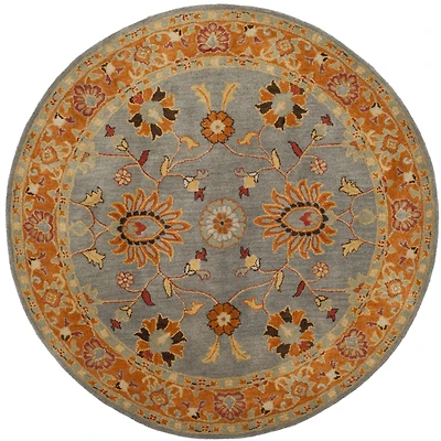 Safavieh Heritage Collection Vithya Oriental Round Area Rug