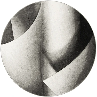 Safavieh Hollywood Collection Portmont Abstract Round Area Rug