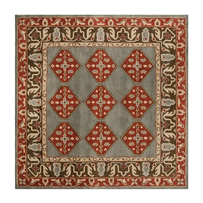 Safavieh Heritage Collection Ophelia Oriental Square Area Rug