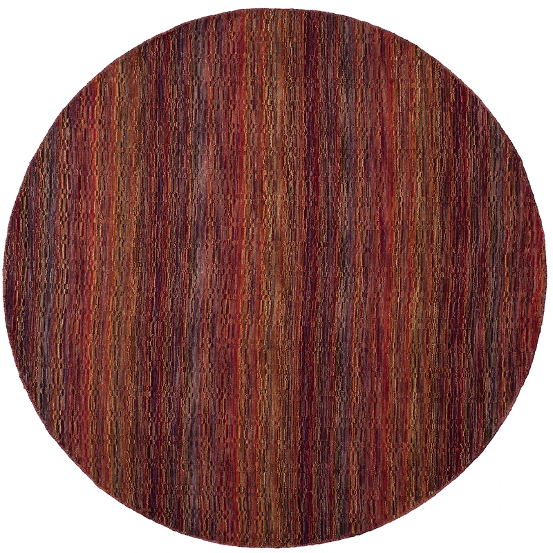 Safavieh Himalaya Collection Lysette Striped Round Area Rug