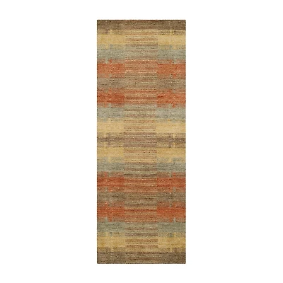 Safavieh Himalaya Collection Garnet Geometric Runner Rug