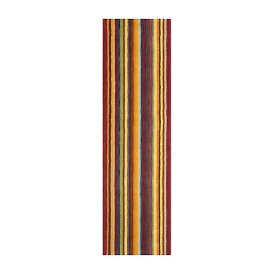 Safavieh Himalaya Collection Adolf Striped Runner Rug