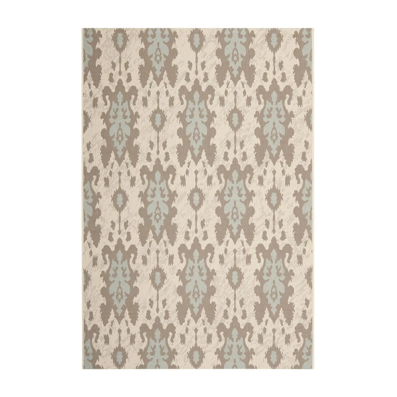 Safavieh Courtyard Collection Jerrod Floral Indoor/Outdoor Area Rug