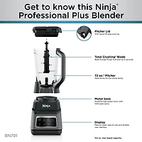 Ninja Professional Plus Blender DUO with Auto-iQ