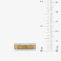 Mens Two-Tone Celtic Dragon Wedding Band