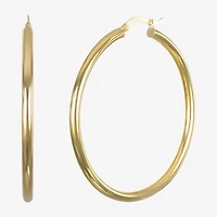 14K Gold 20mm - 50mm Hoop Earrings