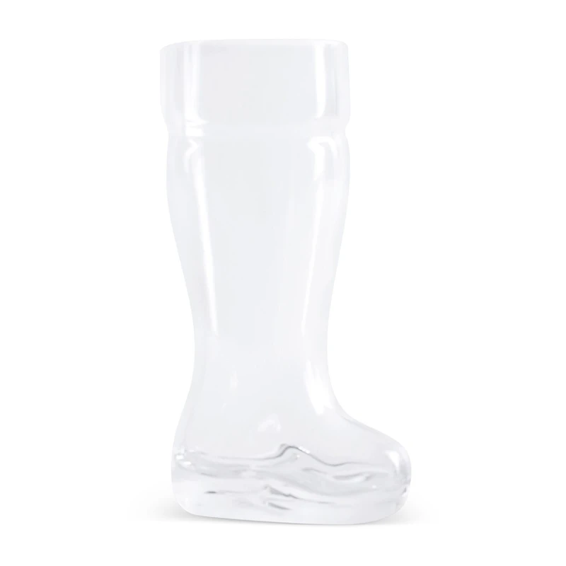 Five Oak Glass Beer Boot Mug