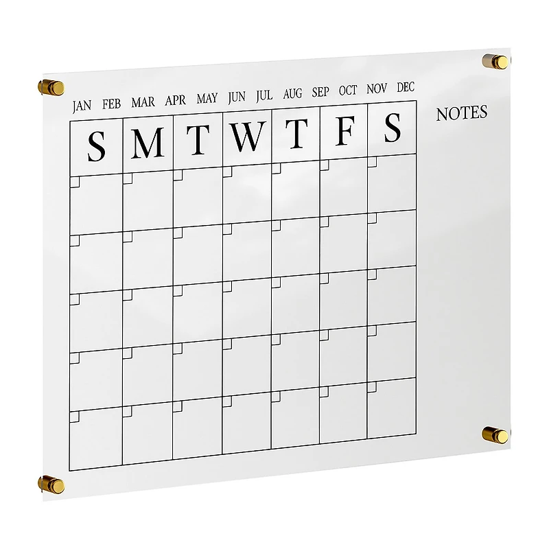 Martha Stewart Wall Calendar With Notes