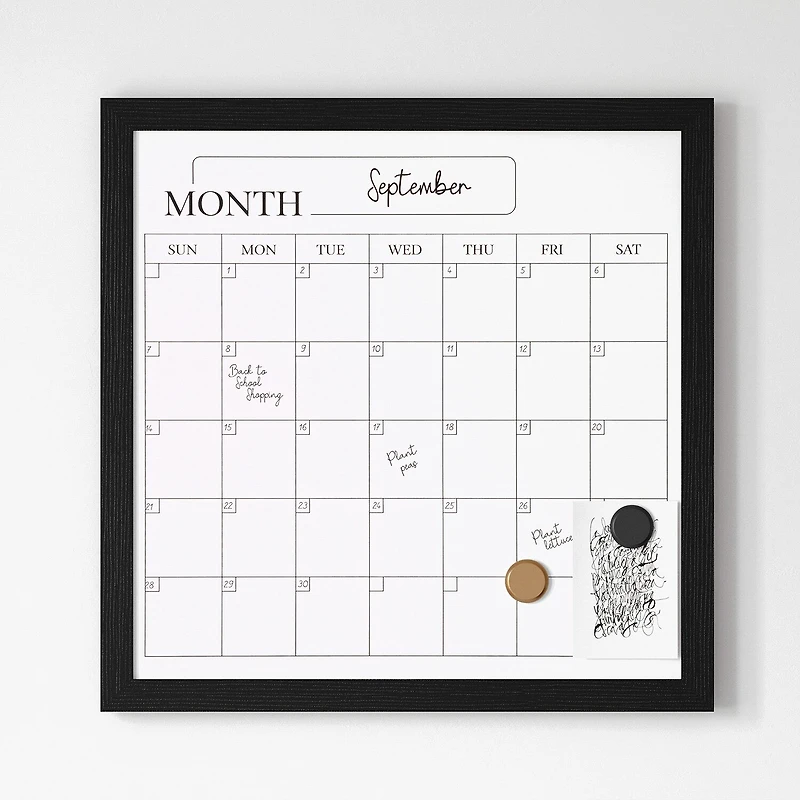 Martha Stewart 18x18 Inch Dry Erase Wall Calendar