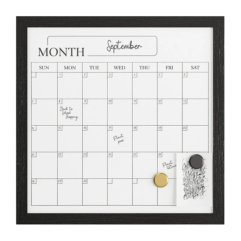 Martha Stewart 18x18 Inch Dry Erase Wall Calendar