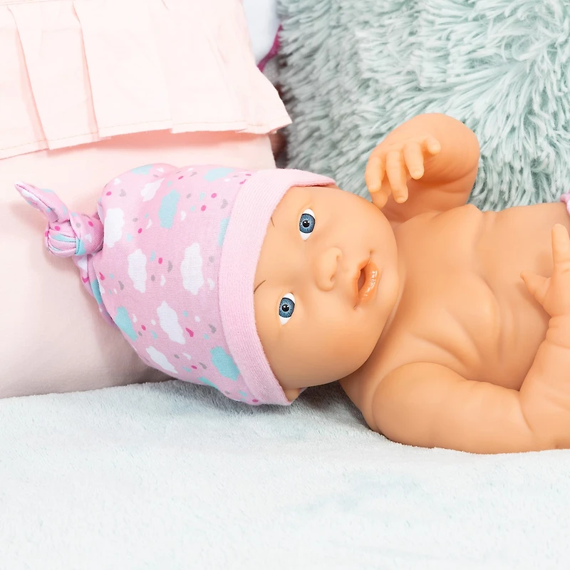 Bayer Design New Born Baby Doll 3-pc. Toy Playset