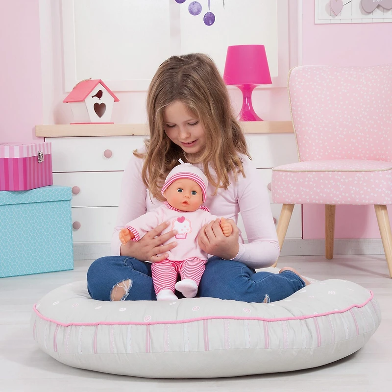 Bayer Design Pink Cupcake 24 Sounds 15 Inch Doll 3-pc. Toy Playset