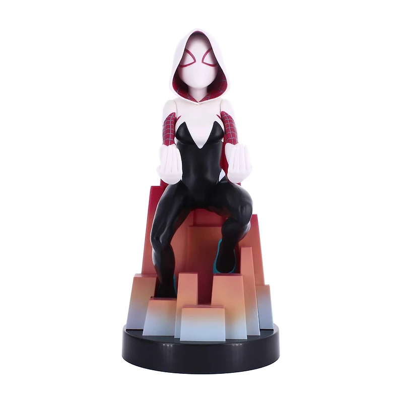 Exquisite Gaming Marvel Spider Gwen Cable Guy Mobile Phone & Video Game Controller Holder XBox 2-pc. Gaming Accessory
