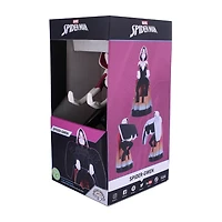 Exquisite Gaming Marvel Spider Gwen Cable Guy Mobile Phone & Video Game Controller Holder XBox 2-pc. Gaming Accessory