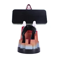 Exquisite Gaming Marvel Spider Gwen Cable Guy Mobile Phone & Video Game Controller Holder XBox 2-pc. Gaming Accessory