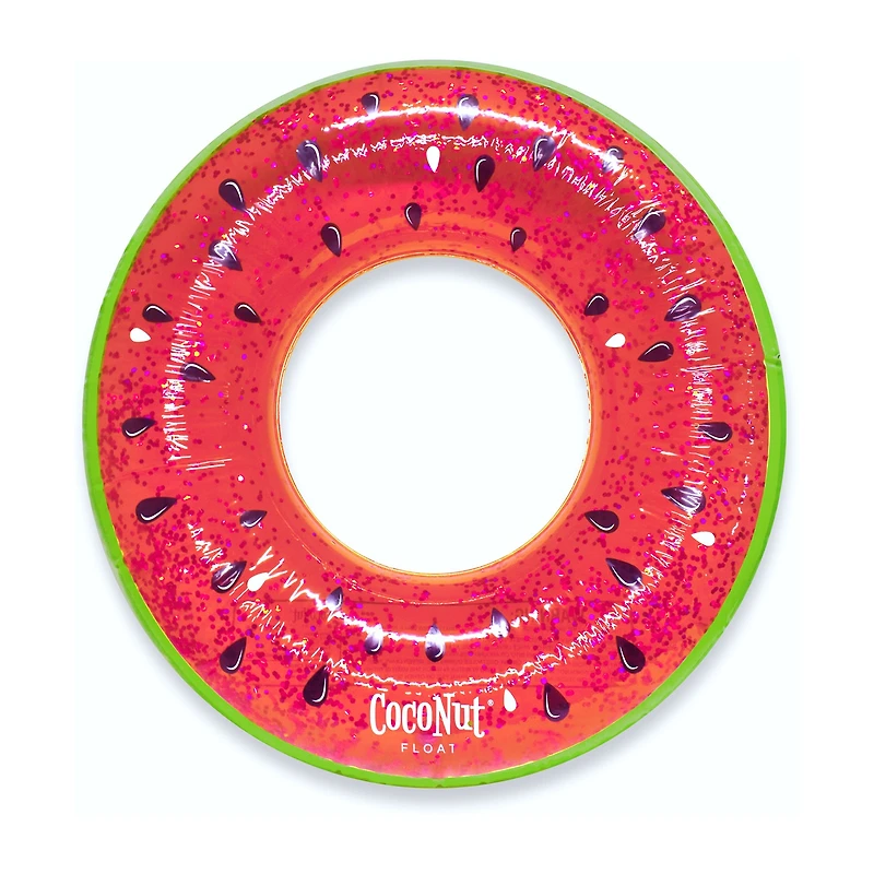 Coconut Float Juicy Watermelon Glitter Water Accessory Pool Float