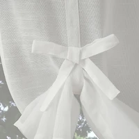 Archaeo Akari Sheer Rod Pocket Single Tie-Up Shade