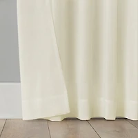 Archaeo Coralie Rod Pocket Sheer Single Curtain Panel