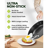 Granitestone Armor Max Hard Anodized Ultra Durable 4-qt. Saute Pan