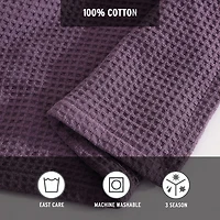 Eddie Bauer Solid Waffle 100% Cotton Blanket