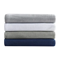 Eddie Bauer Veriegated Weave Cotton Blanket