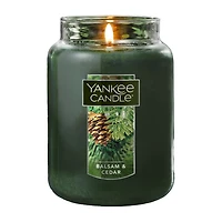 Yankee Candle Balsam & Cedar Original Large Single Wick Scented Jar Candle