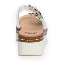 Dirty Laundry Stanton Womens Adjustable Strap Footbed Sandals