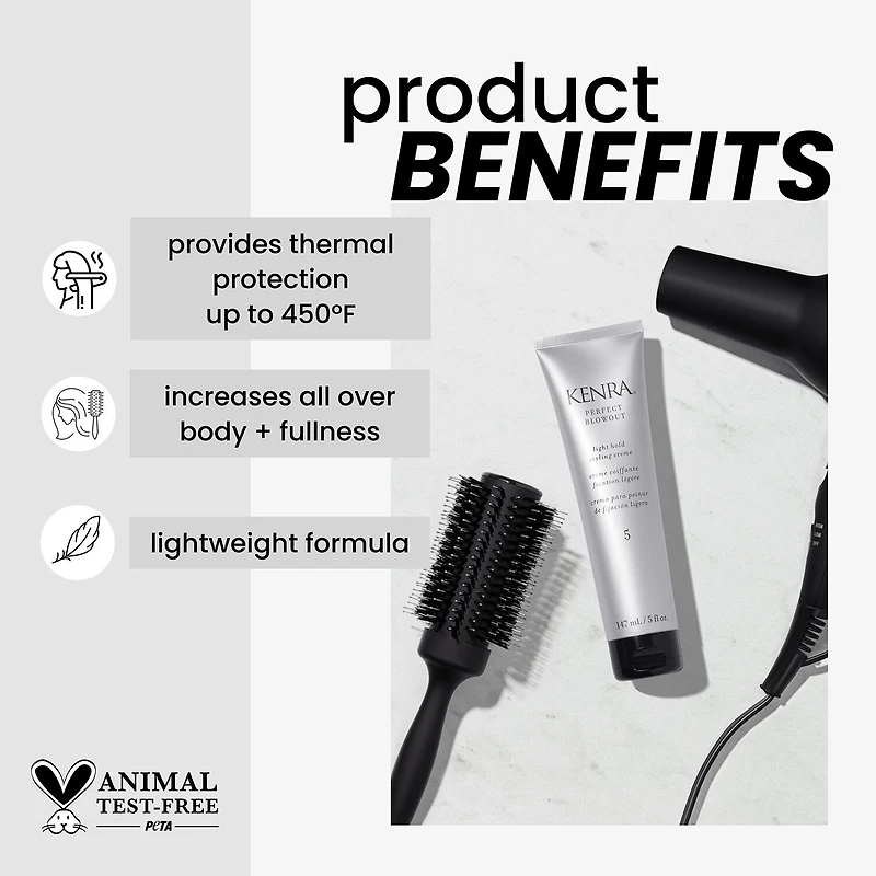 Kenra Professional Perfect Blowout Hair Cream 5 oz.