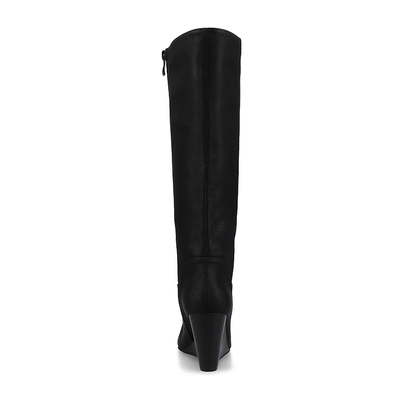 Journee Collection Womens Langly Wedge Heel Dress Boots