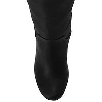 Journee Collection Womens Langly Wedge Heel Dress Boots