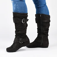 Journee Collection Womens Jester Extra Wide Calf Slouch Boots