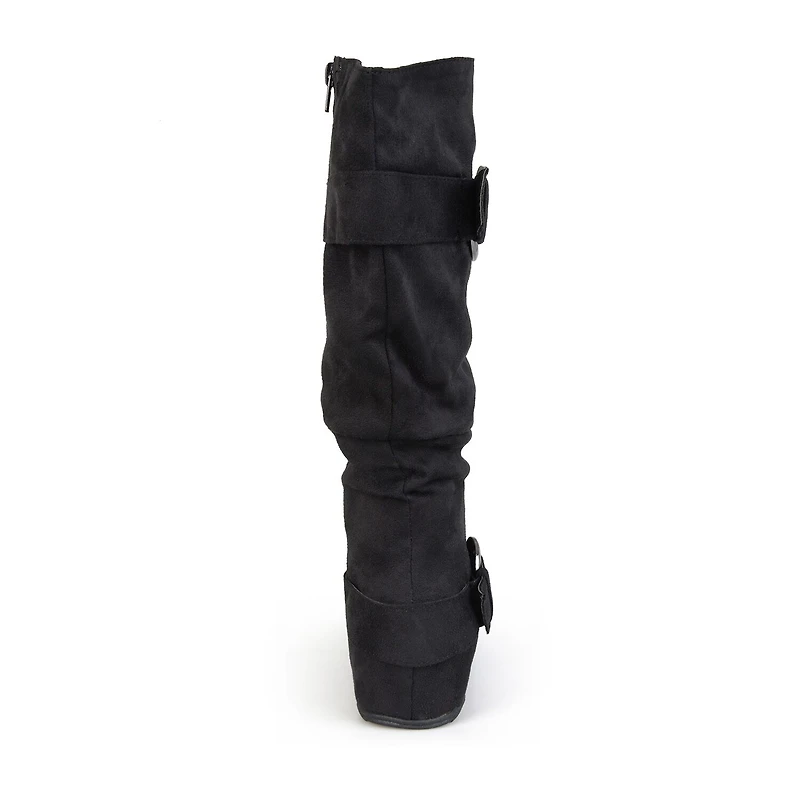 Journee Collection Womens Jester Extra Wide Calf Slouch Boots