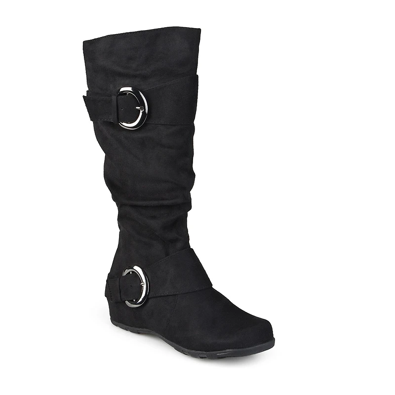 Journee Collection Womens Jester Extra Wide Calf Slouch Boots