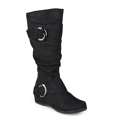 Journee Collection Womens Jester Extra Wide Calf Slouch Boots