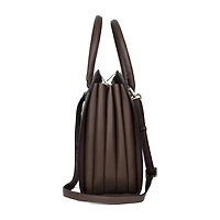 Karla Hanson Rachel Accordion Bag Satchel