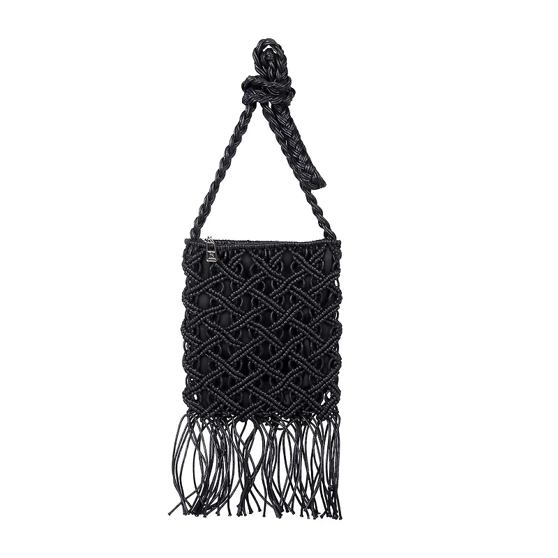 Karla Hanson Boho Macrame Iv Crossbody Bag