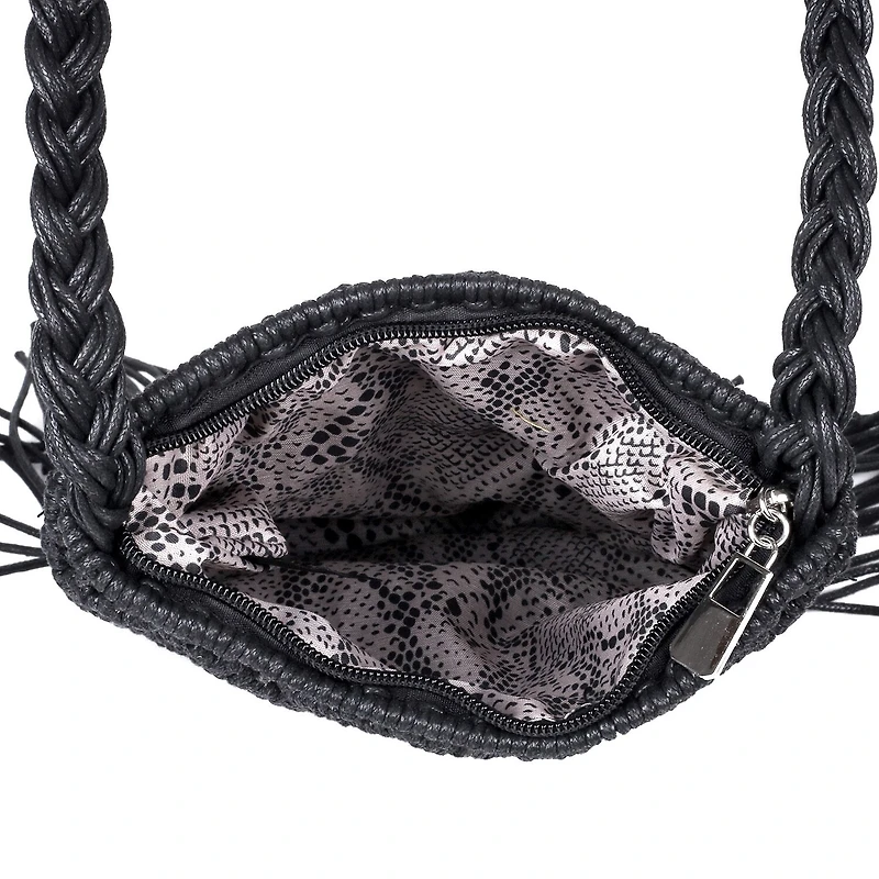 Karla Hanson Boho Macrame Iv Crossbody Bag