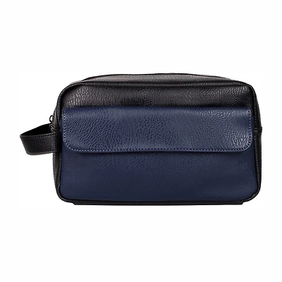 Karla Hanson Mens Trvel Toiletry Bag Wth Front Pocket Attache