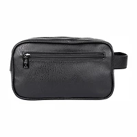 Karla Hanson Mens Travel Double Zipper Toiletry Bag Attache
