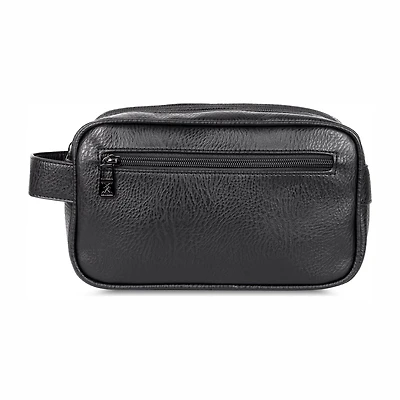 Karla Hanson Mens Travel Double Zipper Toiletry Bag Attache