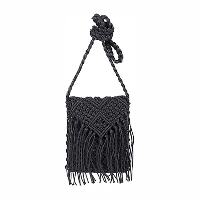 Karla Hanson Boho Macrame Iii Crossbody Bag