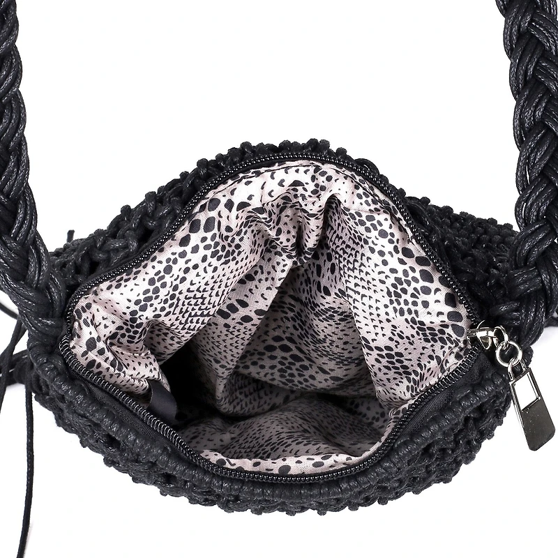 Karla Hanson Boho Macrame Iii Crossbody Bag