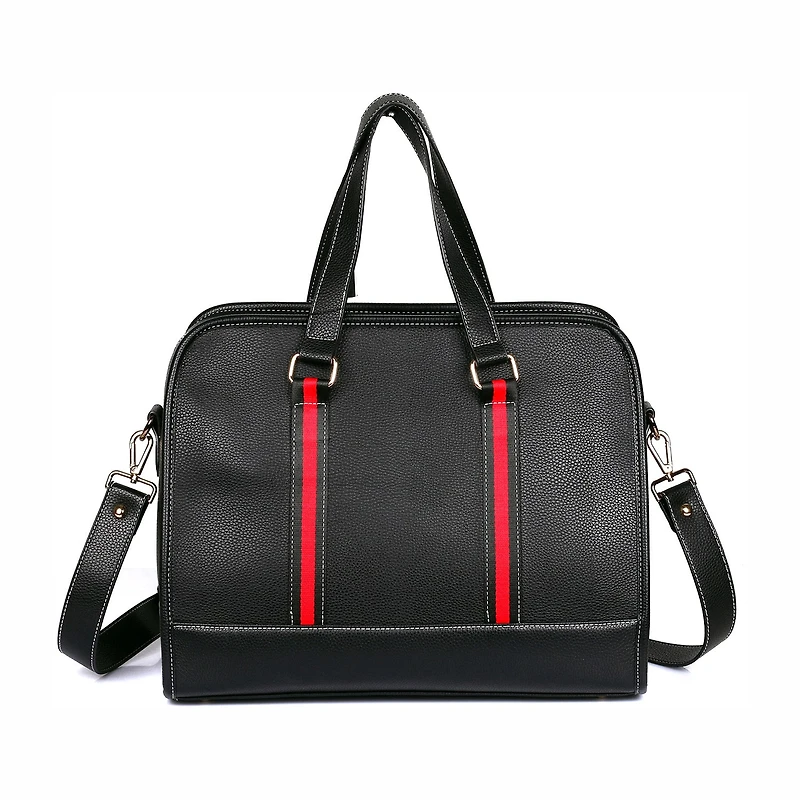 Karla Hanson Rogers Striped Duffel Bag