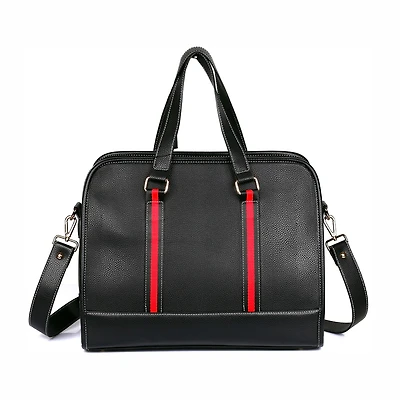 Karla Hanson Rogers Striped Duffel Bag
