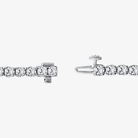 (F / Si2) Womens 9 Ct.T.W. Lab Grown White Diamond 14K Gold 8 Inch Tennis Bracelet