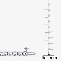 (F / Si2) Womens 9 Ct.T.W. Lab Grown White Diamond 14K Gold 8 Inch Tennis Bracelet