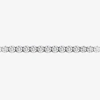 F / Si2) Womens / Ct. T.W. Lab Grown White Diamond 10K Gold / Inch Tennis Bracelet