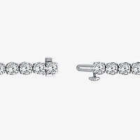 F / Si2) Womens 1/ Ct. T.W. Lab Grown White Diamond 14K Gold Round Inch Tennis Bracelet